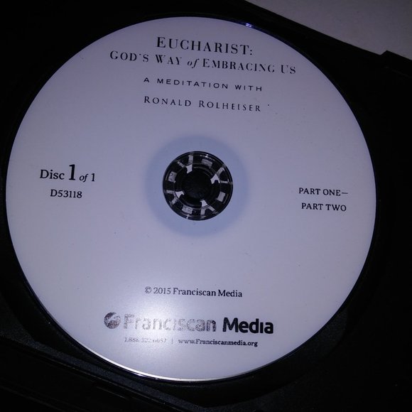 Eucharist DVD Gods Way of Embracing Us A Meditation with Ronald Rolheiser 1.5 Ho - Picture 5 of 9